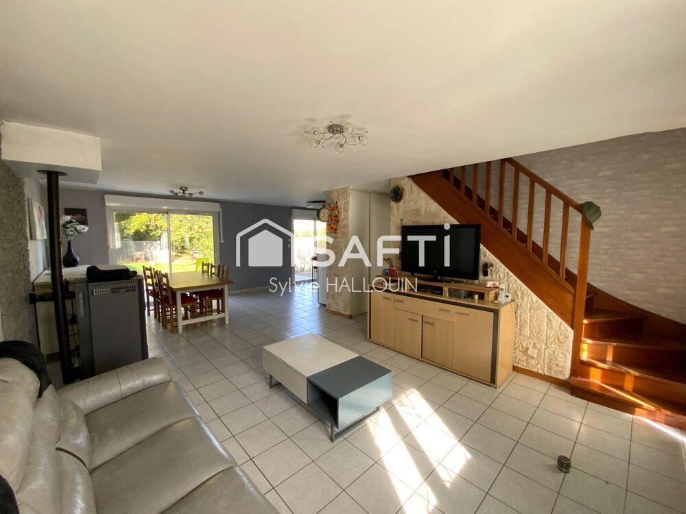 Vente Maison Pavillon 94m² 3 chbres ss-sol total, terrain clos La chapelle-du-noyer