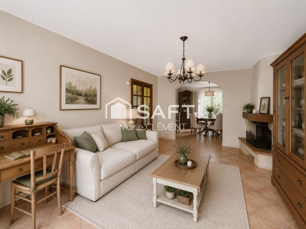 Maison de 105 m2 au sol avec jardin 376 m2 dans le quartier du VILLAGE ANGLAIS
