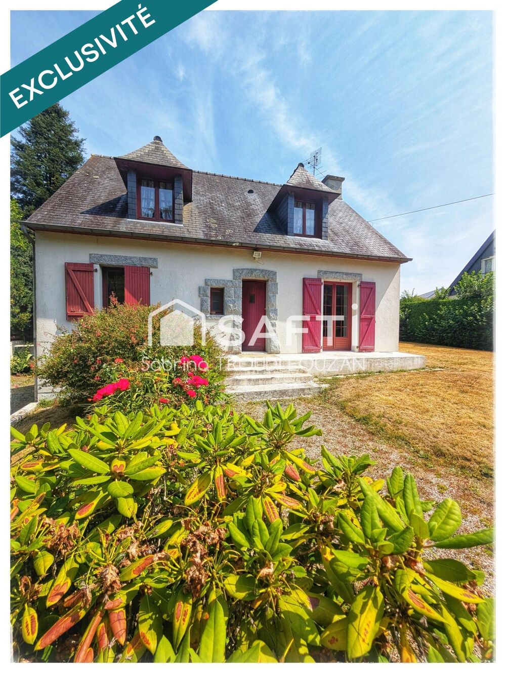 L'Hermitage L'orge -Maison famillialle-3 chambres -Garage-Sous-Sol -Jardin