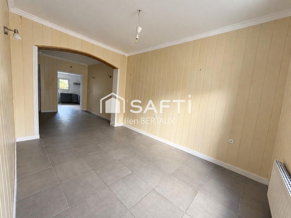 HAUTMONT  MAISON SEMI-INDIVIDUELLE 102 M²  3 CHAMBRES