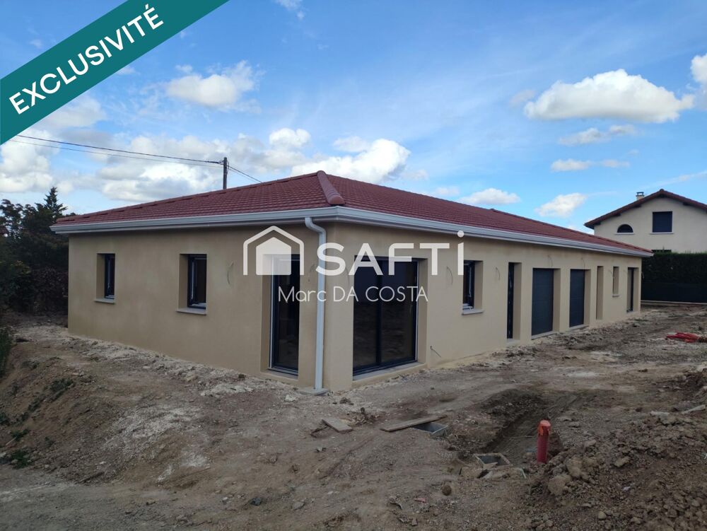 Maison neuve 2026, 90m2+garage, frais de notaire réduits