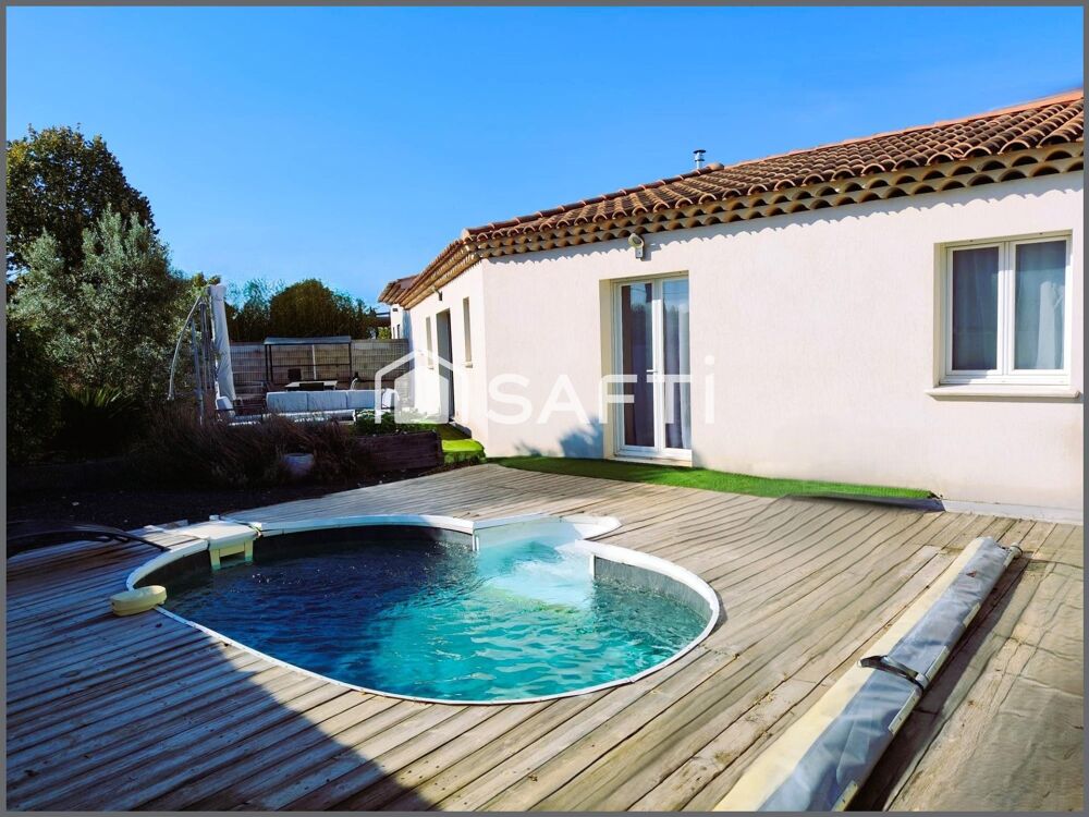 Vente Maison Maison de plein pied 101M2 3 chambres terrain de 503m2 La crau