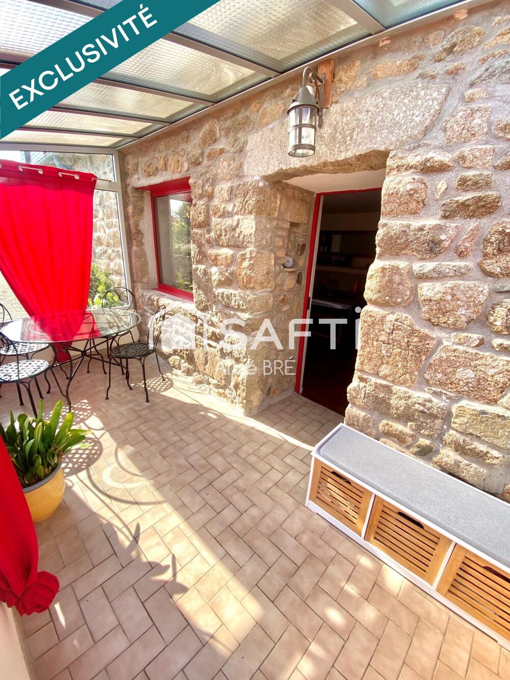 Longère en pierre 120m2 sur la côte bretonne