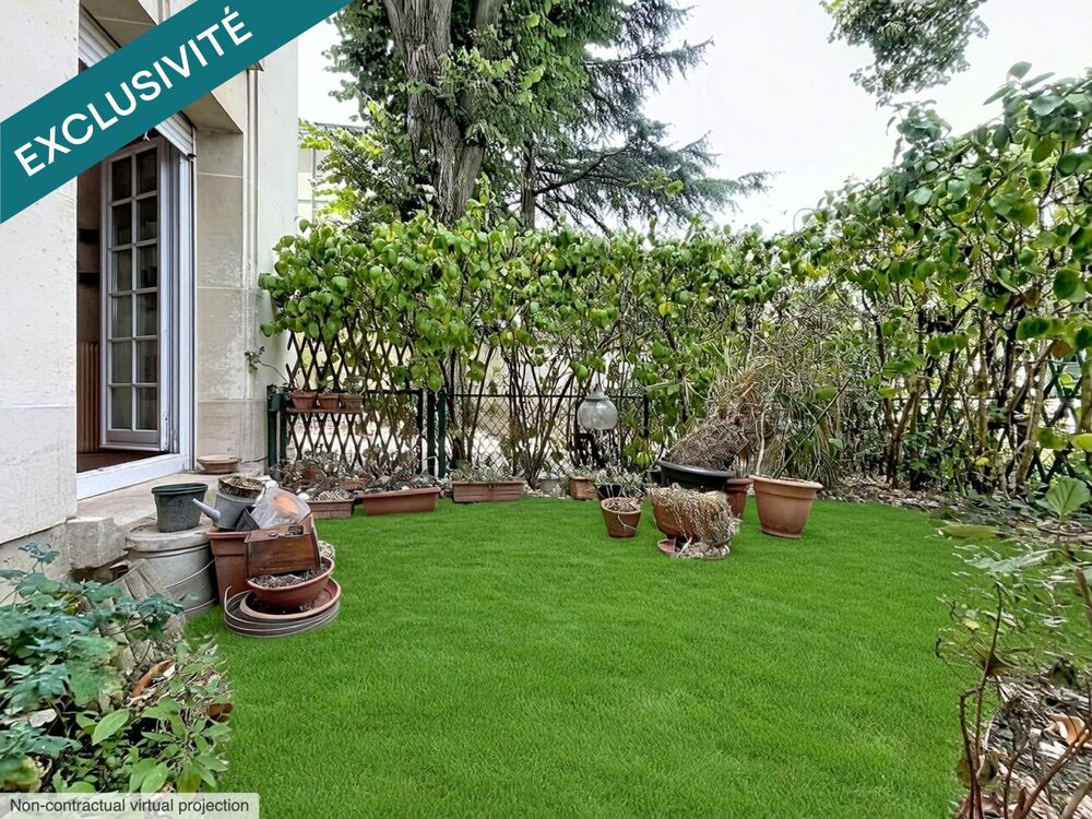 Vente Appartement Charmant 2 pièces avec jardin à rénover à deux pas du centre-ville Sceaux