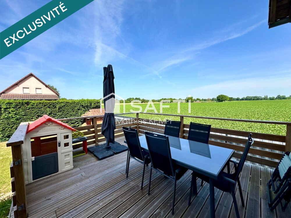 MAISON 130m² hab. 4 ch. Terrain piscinable 620m²