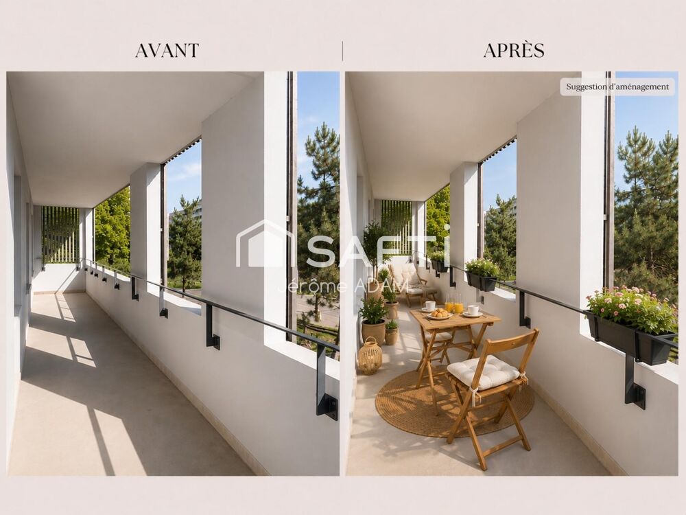 Vente Appartement Superbe T4 76 m2 exposé sud ouest | Loggia 19 m2 Bois-d'arcy