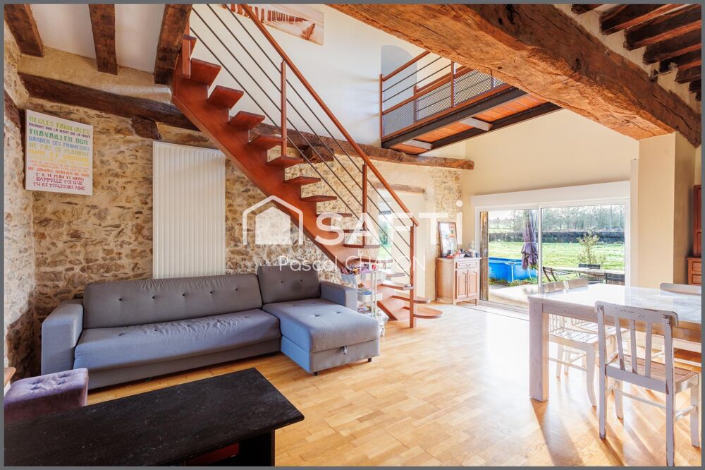 Longère rénovée DPE C  143 m²  269 000 €  Opportunité