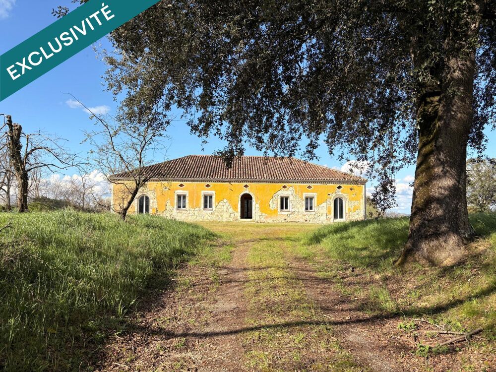 Vente Maison Propriété en pierre – 360 m² – 1,5 hectare – Oliviers – Projet d'exception à finaliser Dunes