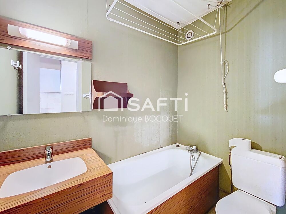 Studio 20 m2 nord, cave et casier à ski
