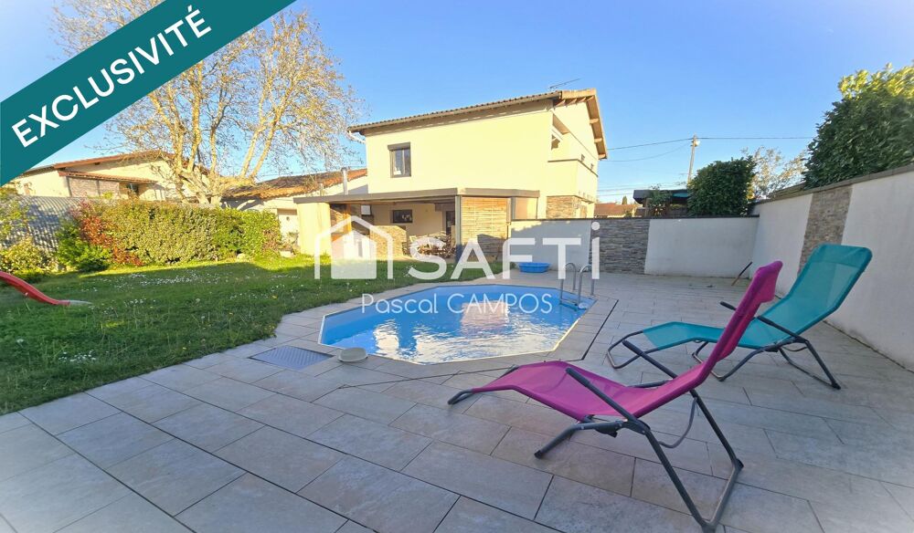 Maison t6 de 153 m² sur un terrain de 787 m²