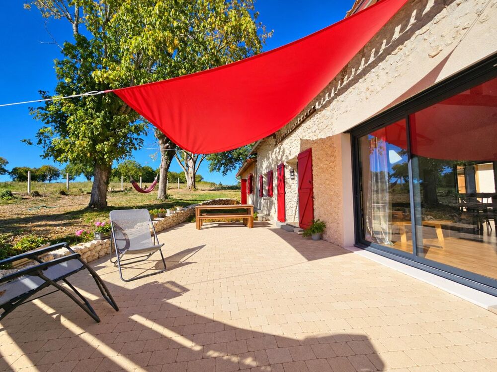 Grange en pierres rénovée de 107m2