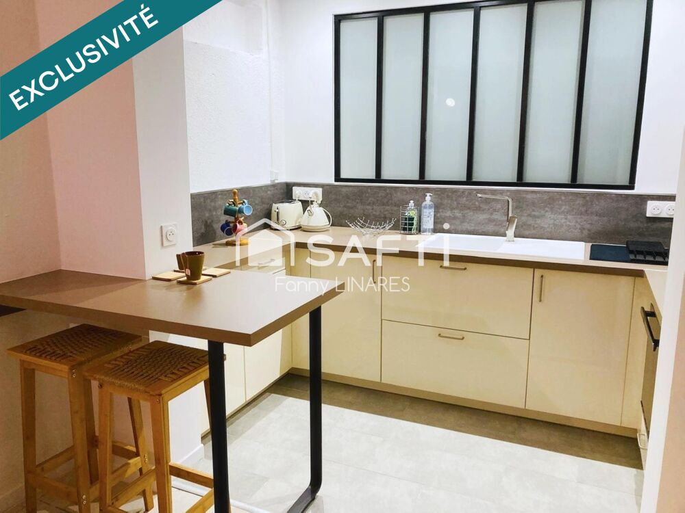 Immeuble de 2 appartements refaits à neuf, meublés