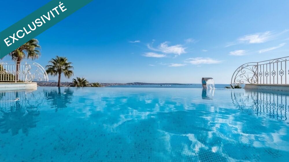 Vente Maison villa ultra-securisée et pérenne en béton banché.Vue panoramique exceptionnelle, piscine et cadre idyllique. Coup de coeur garan Vallauris