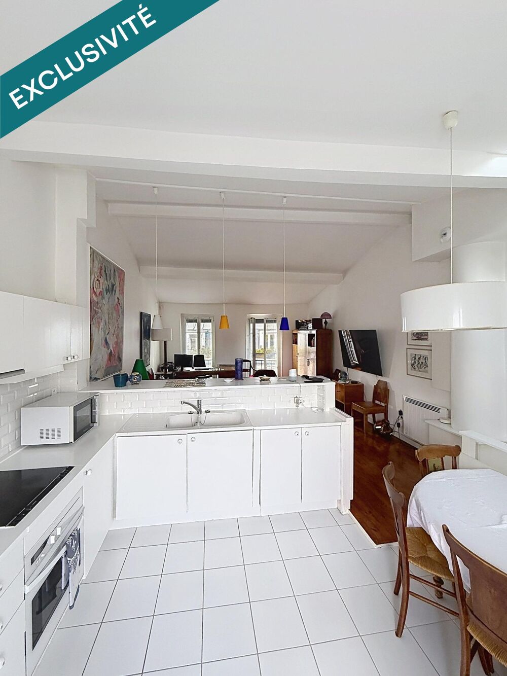 Vente Appartement Paris 3 - MAISON SUSPENDUE SUR LES TOITS DE PARIS Paris 3