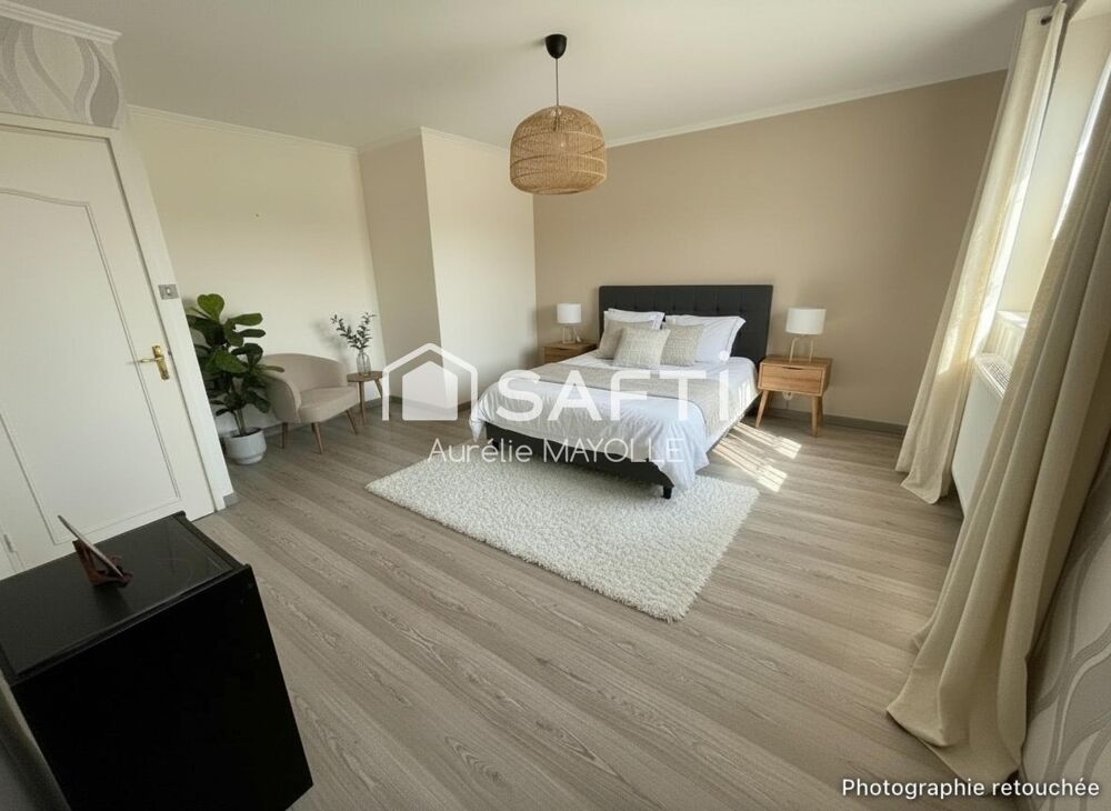 Vente Maison Maison individuelle, 3 chambres, jardin, 2 garages Oblinghem