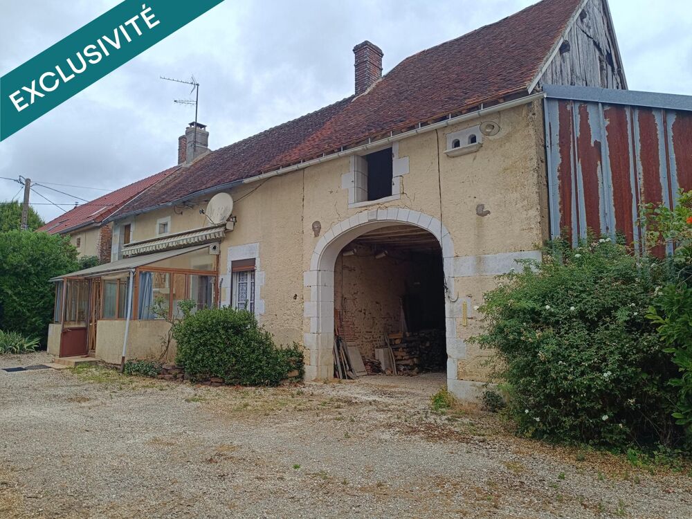Vente Maison Ancienne long�re de 1800 � r�nover et sa deuxi�me b�tisse Saint-amand-en-puisaye