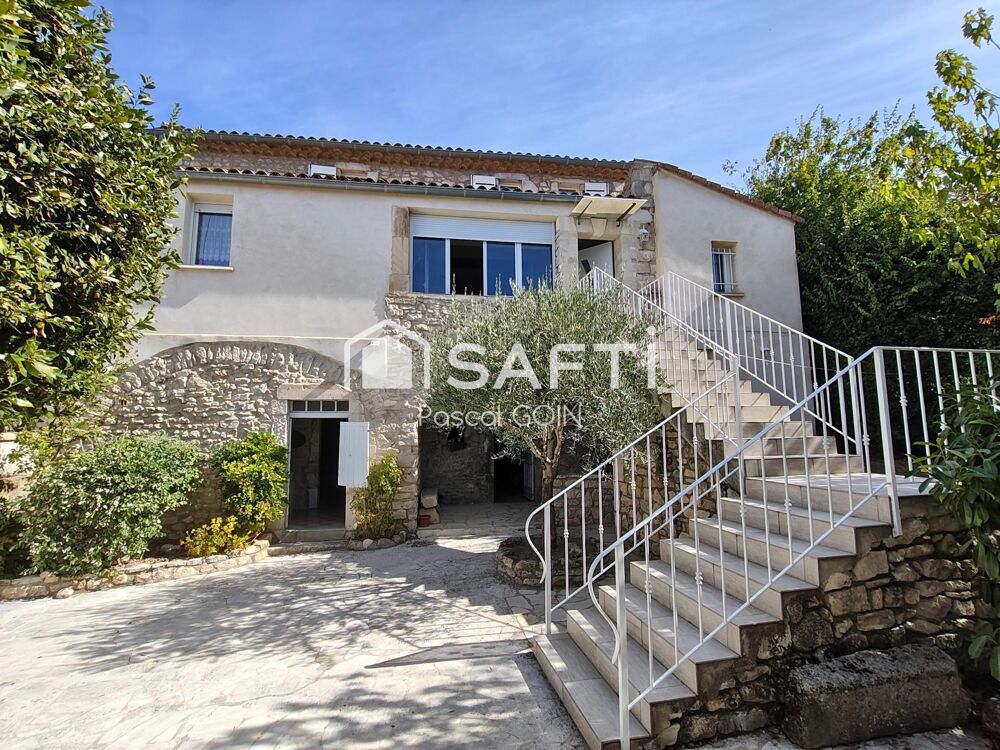 Vente Maison Maison de village  avec dépendance et jardin BARJAC Saint-jean-de-maruejols-et-avejan