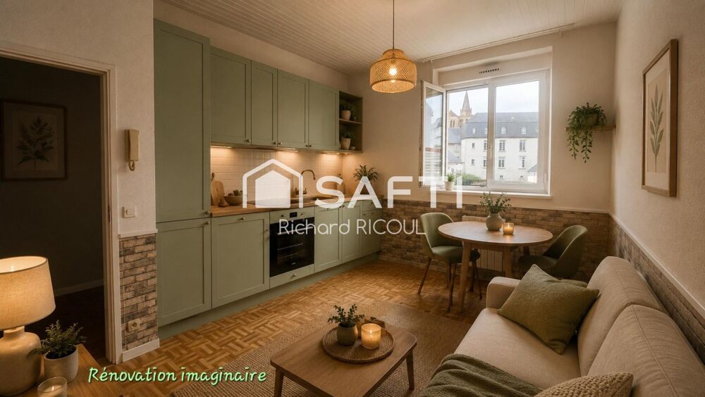 Vente Appartement Appart Lisieux Centre - 1ch - Calme - École à 2' à  pied Lisieux