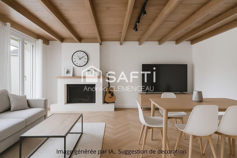 Calme, trois chambres, garage, dépendances