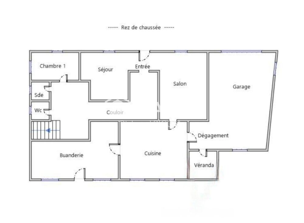Cabourg centre, 3 ch, 138m², garage, atelier, jardin