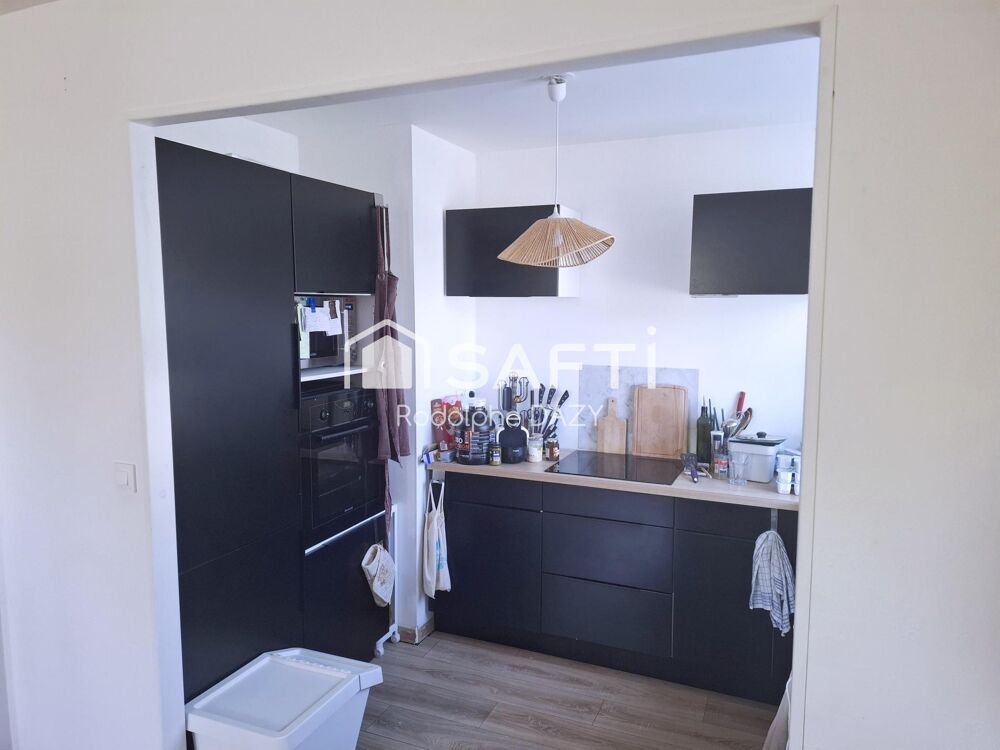 T3 lumineux en RDC avec balcon, centre Gaillon à pied, idéal investisseur