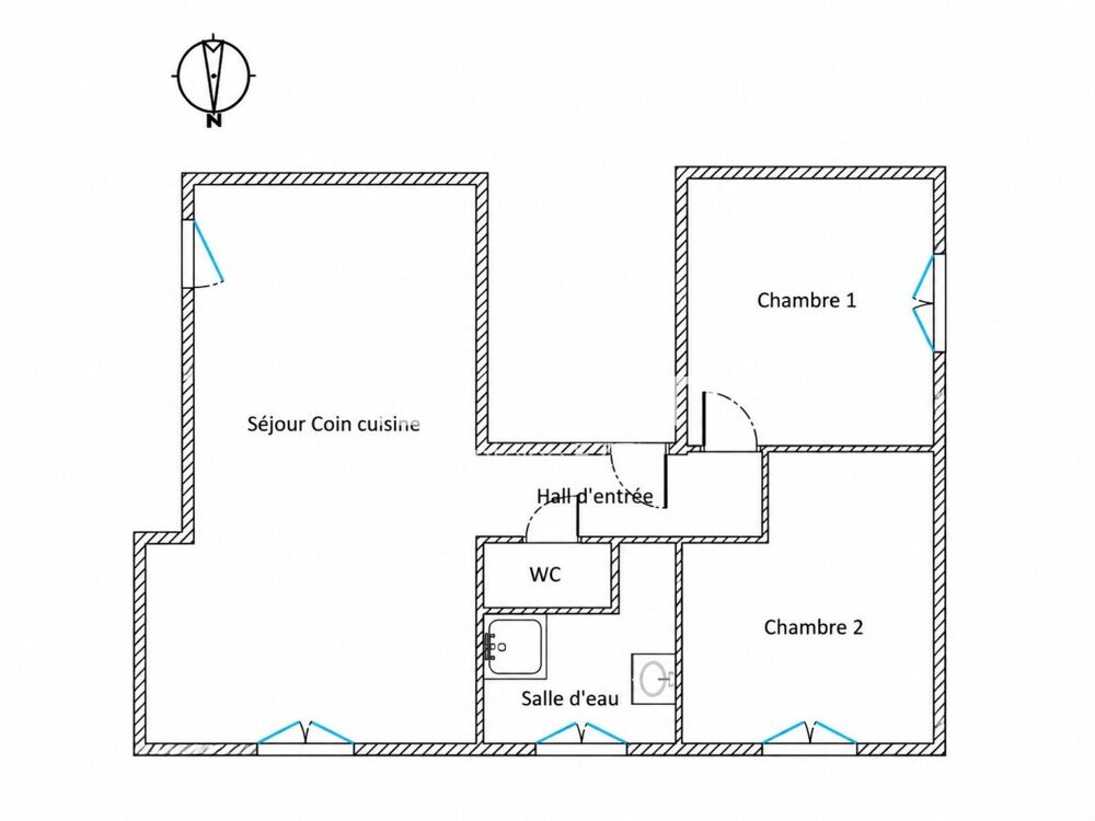 Vente Appartement T3 au cœur du village d'Eyguières Eyguieres