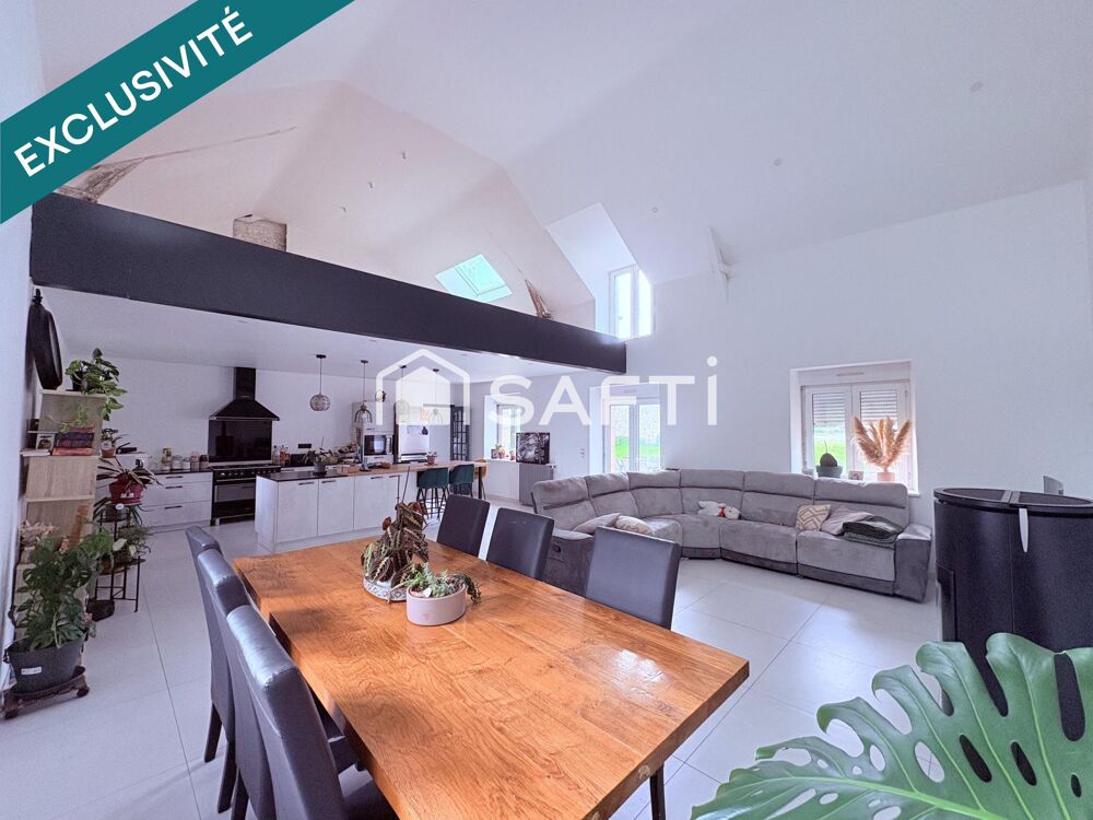 Vente Maison SPLENDIDE LONGERE DE 186 M2 SUR TERRAIN DE 3312 M2 EN CAMPAGNE DE NOYAL PONTIVY Noyal-pontivy