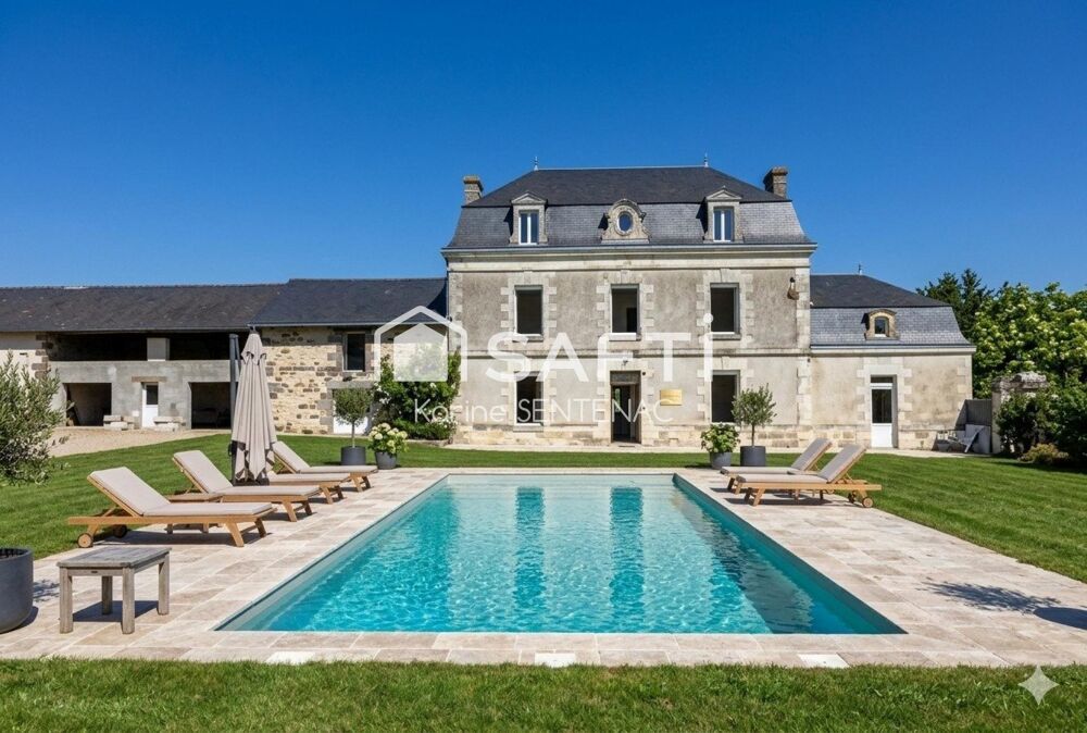 Vente Maison MAISON DE MAITRE BELLE VUE VENEZ  POSER VOS VALISES Angliers