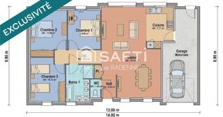  Maison à vendre 4 pièces 90 m²