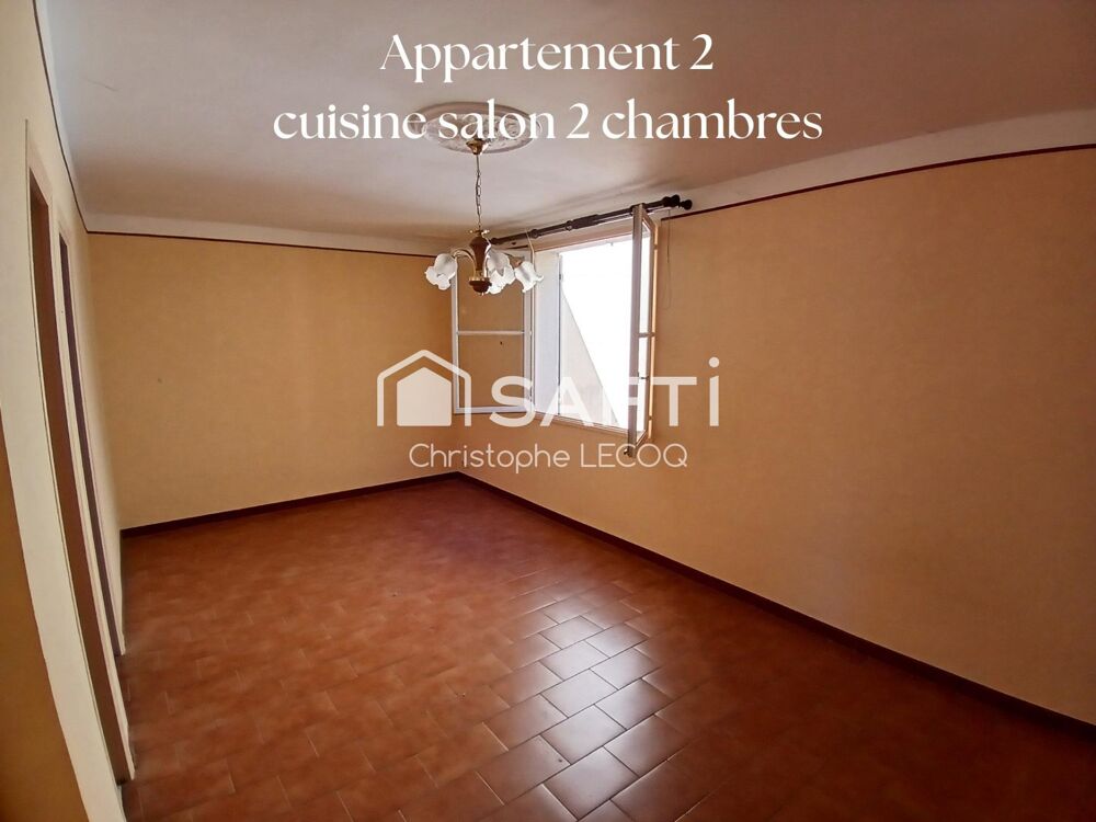Vente Appartement LODÈVE CENTRE – T3 À RÉNOVER : VENEZ AVEC VOS OUTILS (ET VOS RÊVES) Lodeve