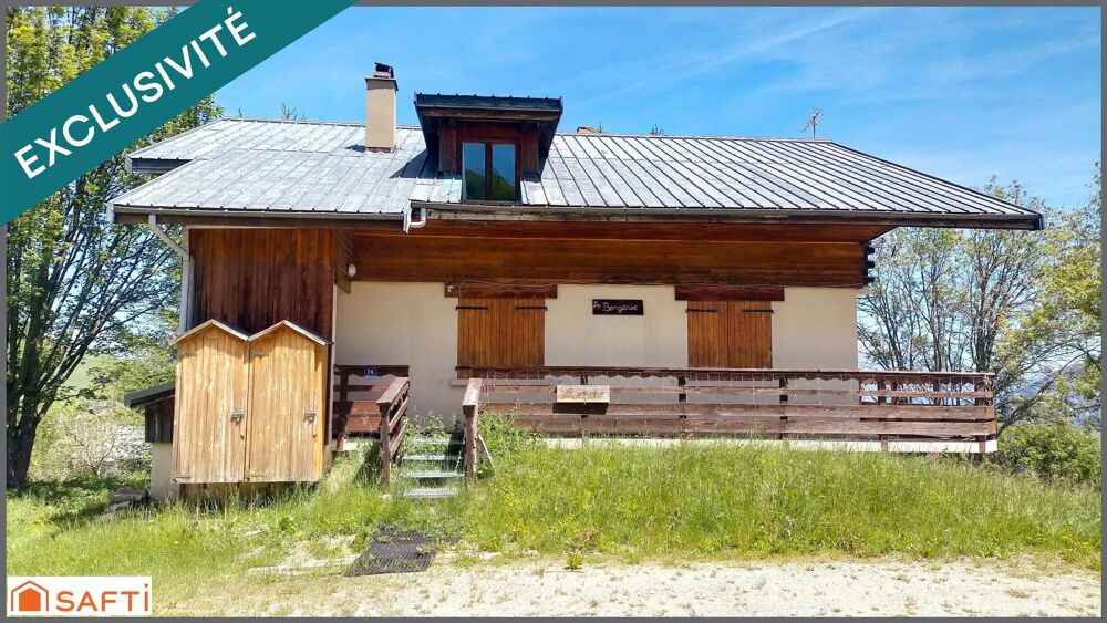 Chalet composé de trois appartements