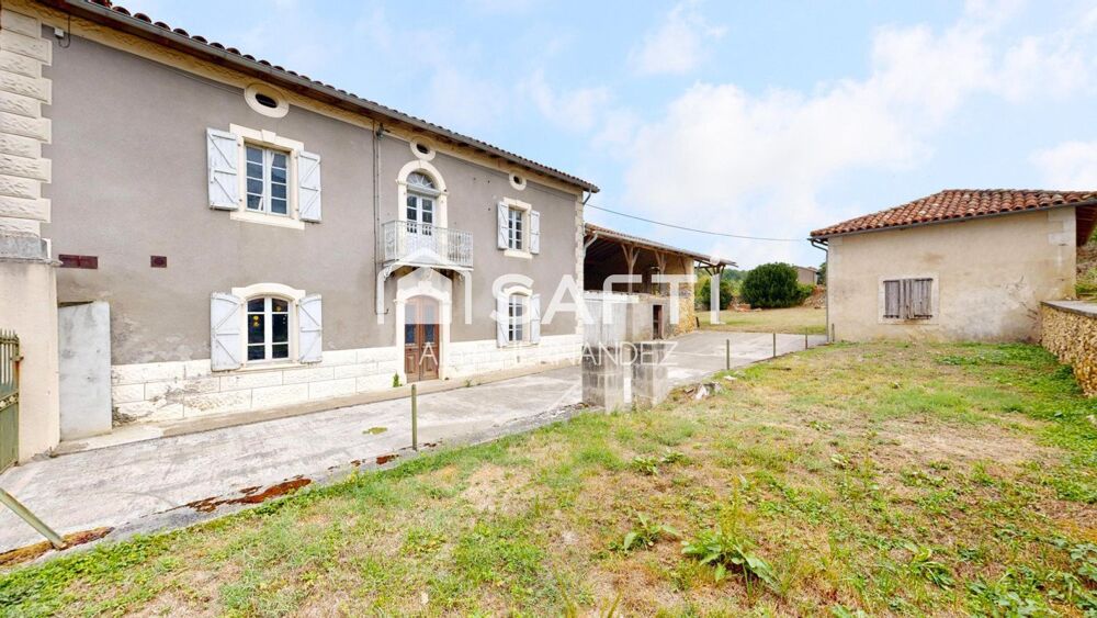 Vente Maison BOUSSAN - 400 m² de potentiel à 5 min d'Aurignac – Boussan