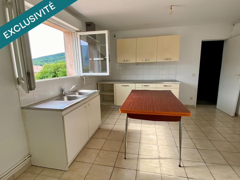 Maison 3 chambres, garage et jardin attenant