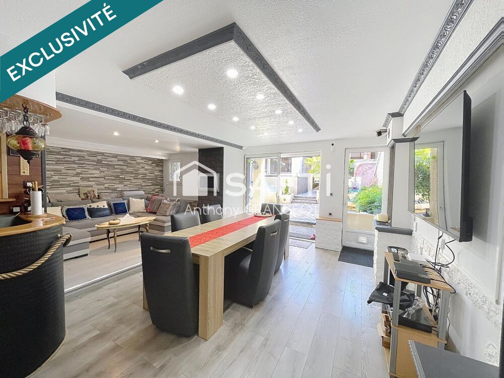 Maison de ville familiale, 224M², jardin, piscine VENDUE MEUBLEE