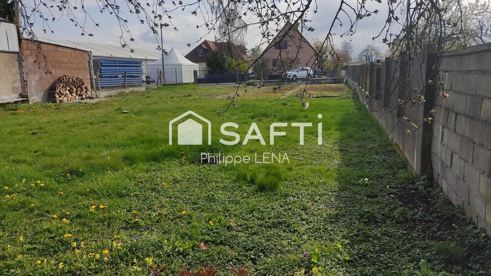 Vente Terrain Terrain 656m² plat constructible et déjà viabilisé Hombourg