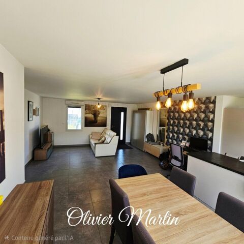  Maison individuelle de plain-pied de 2018 - 90 m² - Parcelle 455 m² Maison - 4 pièce(s) - 90 m²