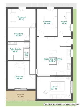  Maison � vendre 4 pi�ces 137 m�