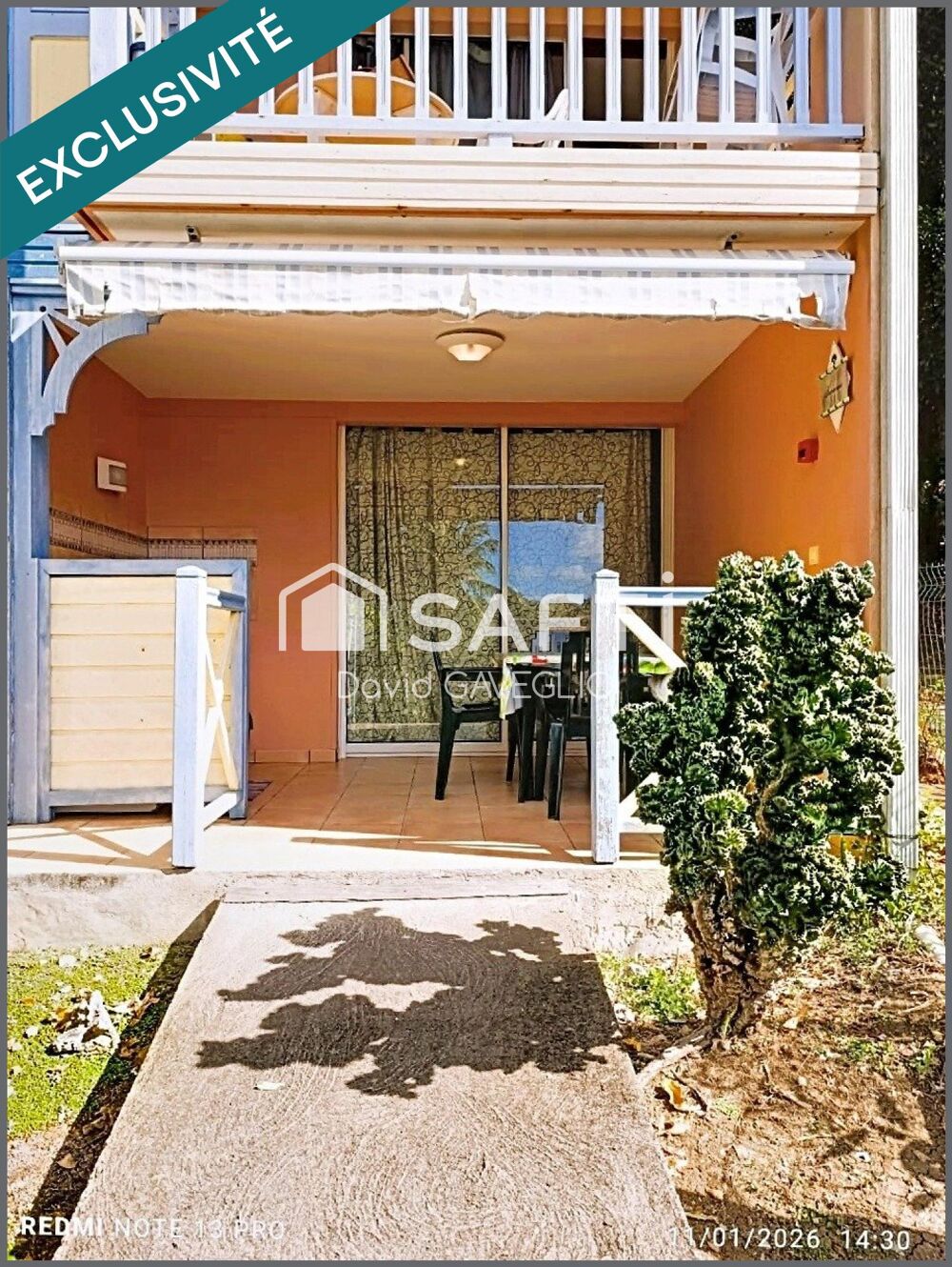 Vente Appartement Agréable studio situé à 200 mètres de la plage Sainte-anne