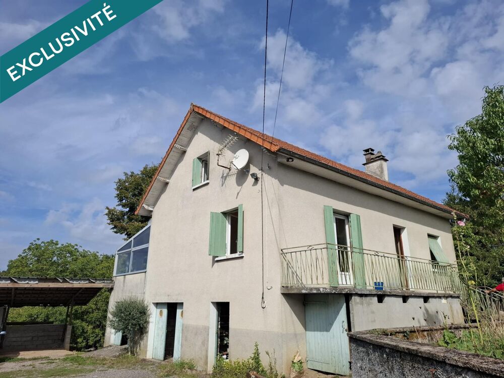 Maison 4 chambres à rénover  Terrain 1 189 m²  Garage & caves.