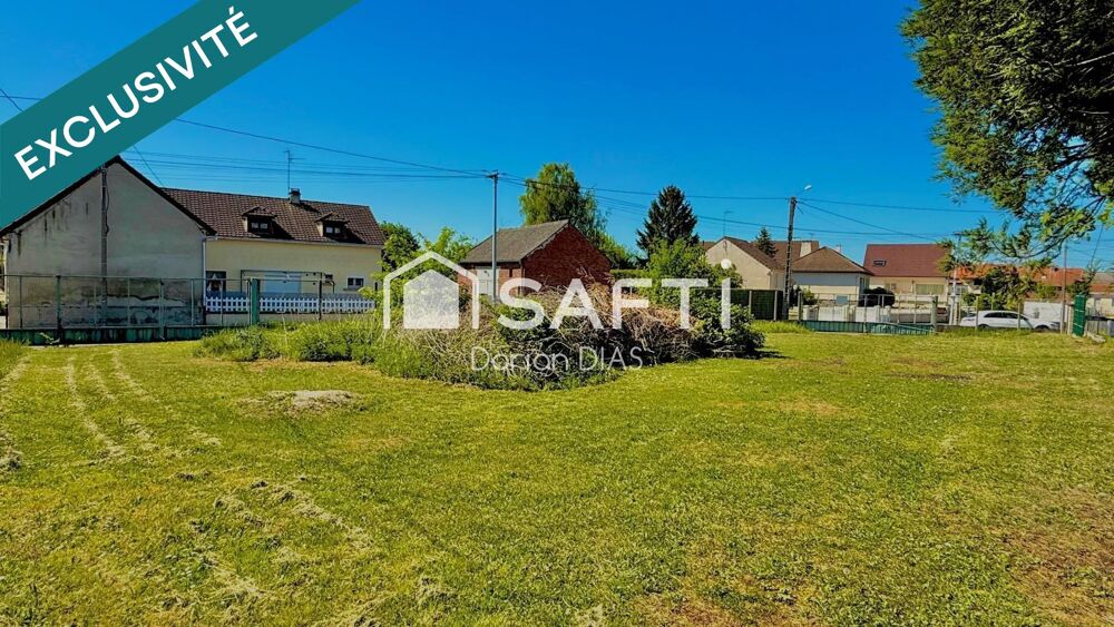 Vente Terrain Hangar Baudoux 500m² + terrain a bâtir de 2100 m² Athies-sous-laon