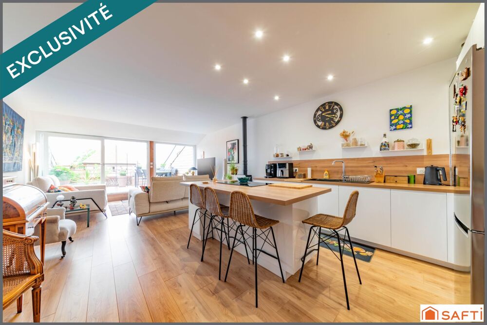 Appartement entièrement rénové avec terrasse