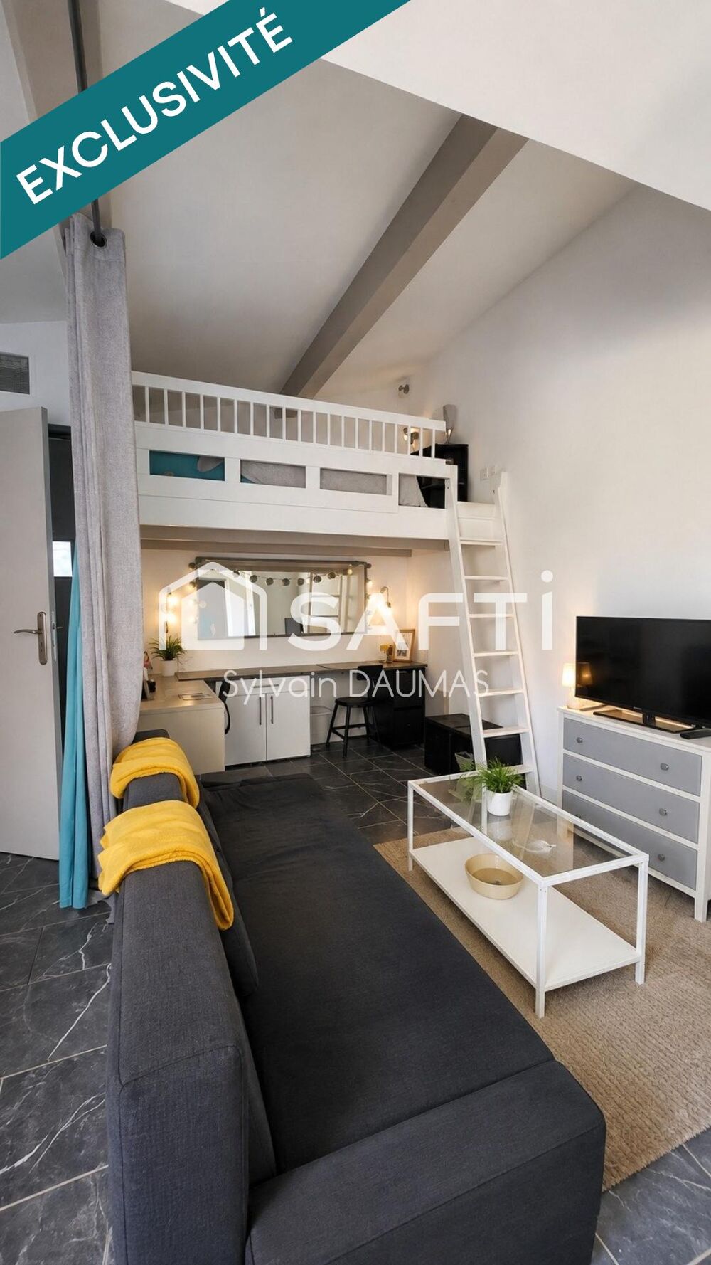 Vente Appartement Rare à Claret : plus de 80 m² et 3 chambres en bas de maison Toulon