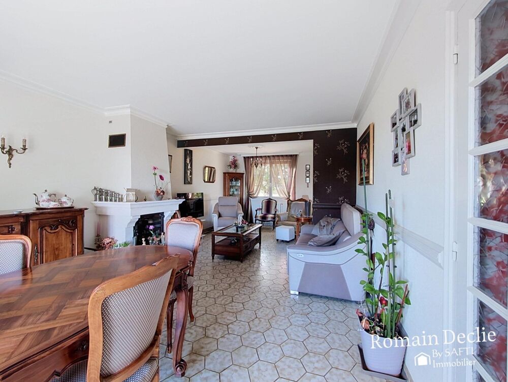 Maison de famille de 140m², 5/6 chambres, sous sol et jardin de 2500m²