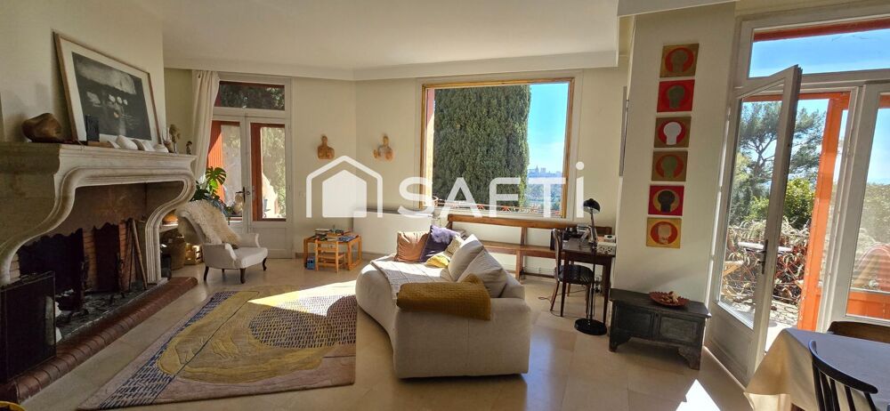 Vente Maison Villa d'architecte vue Palais des Papes Villeneuve-les-avignon