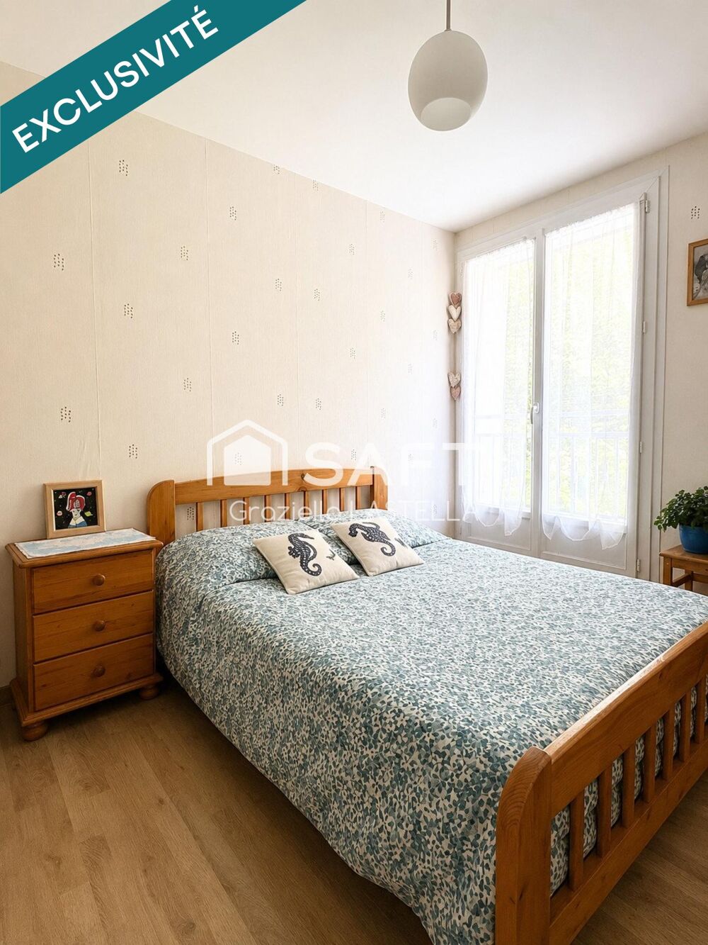 Vente Appartement SAINT-MARTIN-D'HÈRES – T4 TRANSFORMÉ EN T3 – VUE NATURE ET MONTAGNES Saint-martin-d'heres
