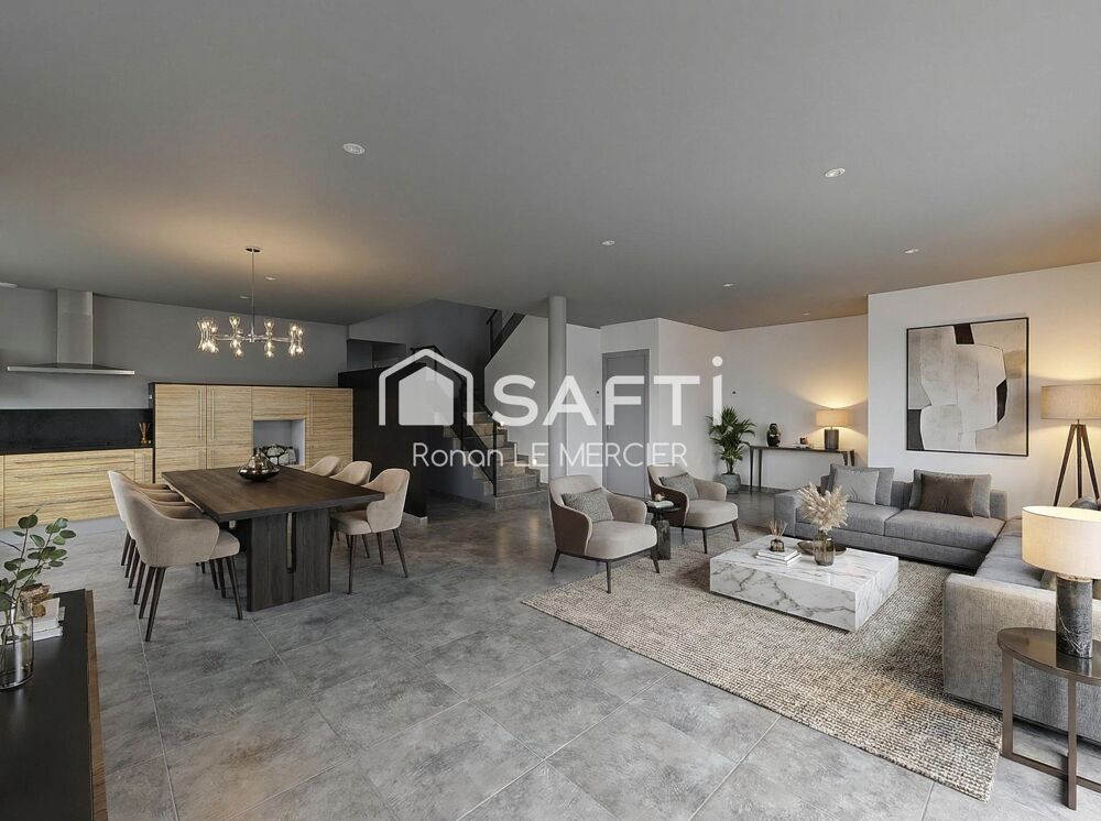 Vente Maison Maison d'architecte avec beaux volumes proche bourg Meucon
