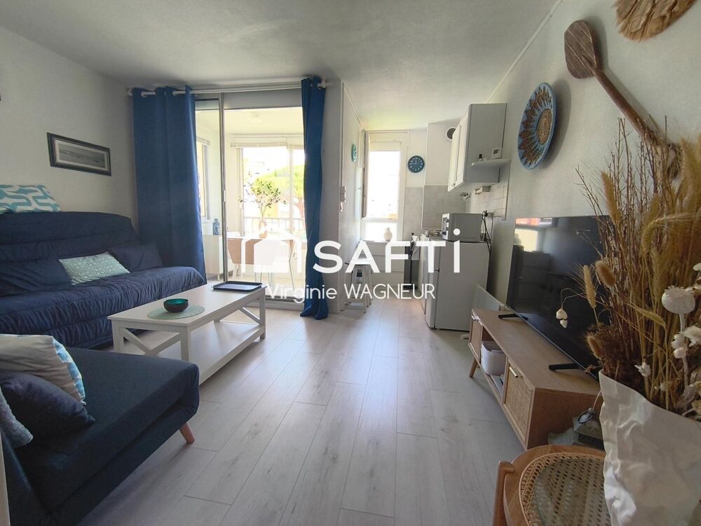 Vente Appartement Studio lumineux en excellent état Cap d'agde