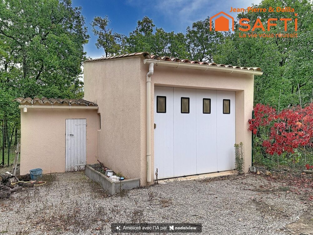 Vente Maison Maison de 60m² sur 815m² de terrain clos avec garage Regusse