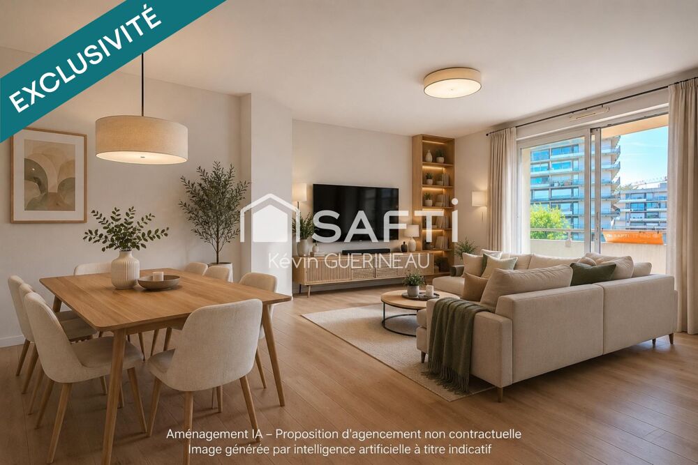 BLANQUEFORT CENTRE  T3 AVEC BALCON ET PARKING