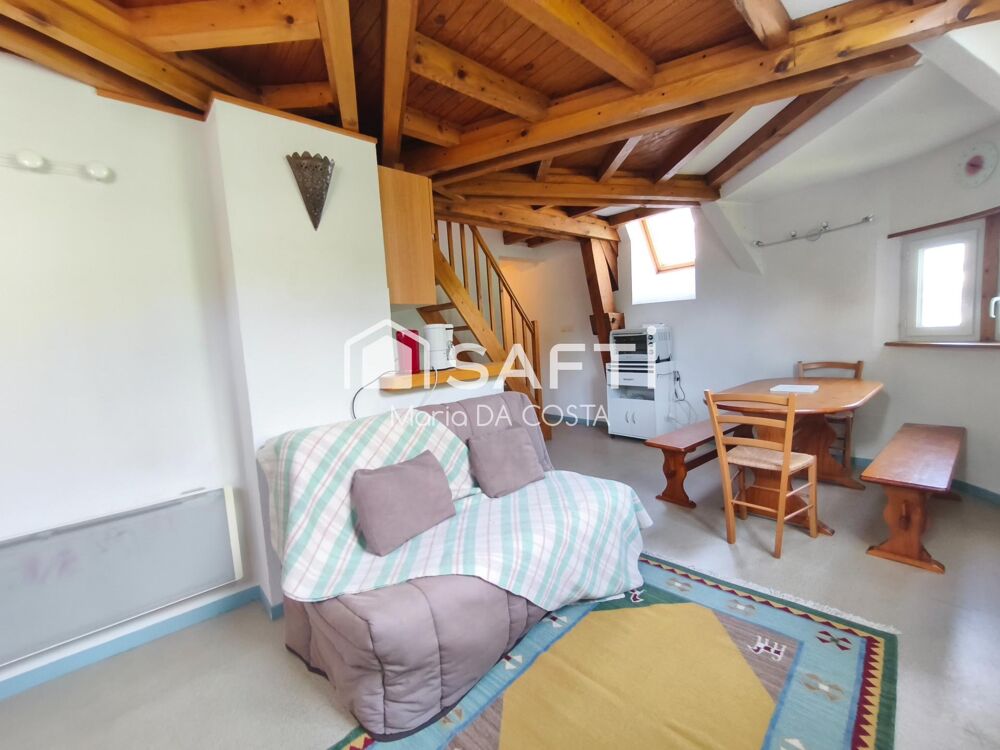 6 couchages possibles +casier à ski et garage